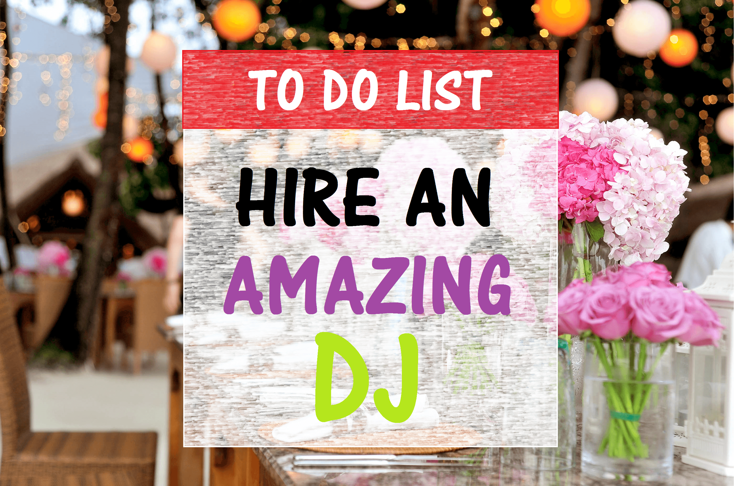 is Wedding DJ on your to-do list? Here's some frequently asked questions about DJ Services Hire a wedding DJ through Milwaukee Underground Productions