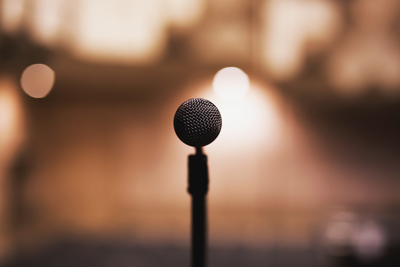 Wedding Speech microphone