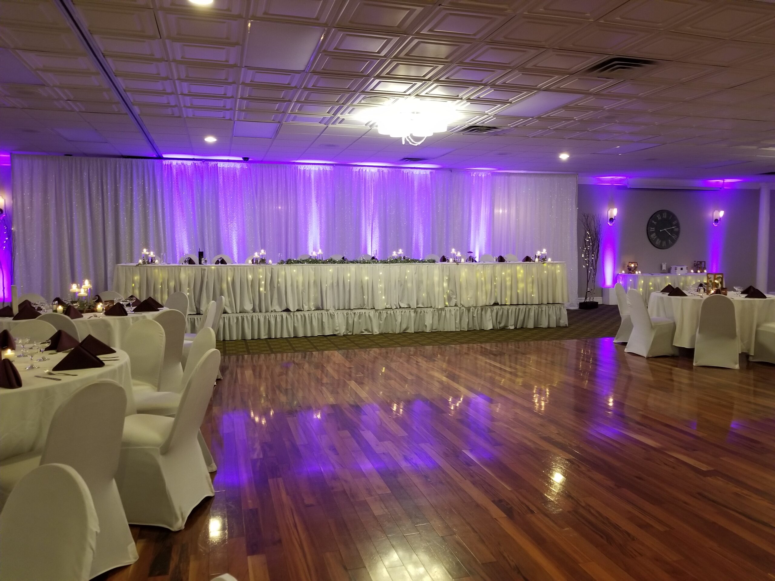 The Florian Wedding DJ Room Lighting