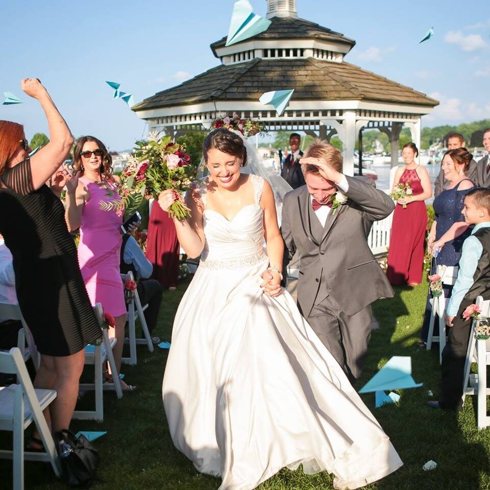 Wedding Ceremony in Lake Geneva The Abbey Resort Milwaukee underground productions DJ Service